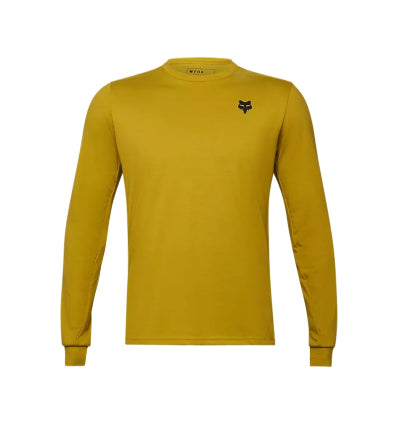 Fox Ranger Dr Md Ls Jersey - Galben
