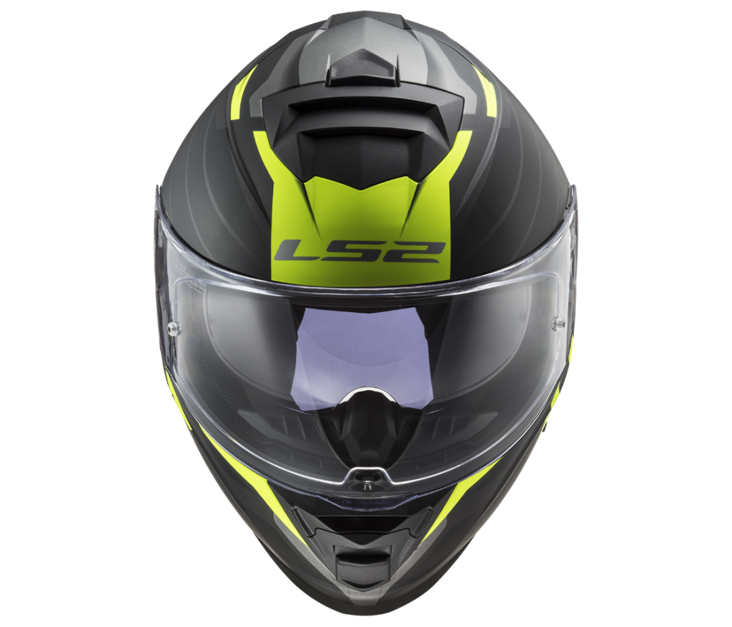 Ls2 Ff800 Storm Nerve - Negru/Galben