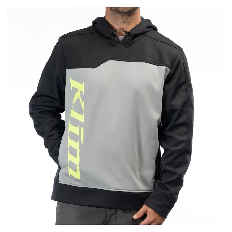 Klim Accelerator Pullover Hoodie Black - Monument - Image 1
