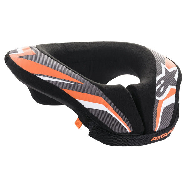 Alpinestars Sequence Youth Neck Roll L Xl - Negru/Portocaliu
