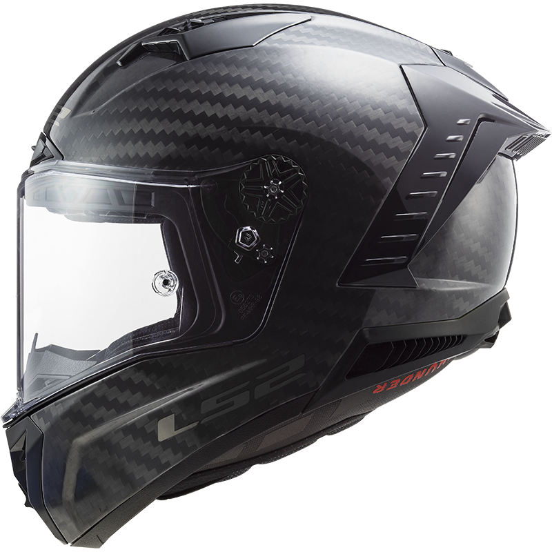 LS2 FF805 THUNDER GLOSS CARBON - Image 14