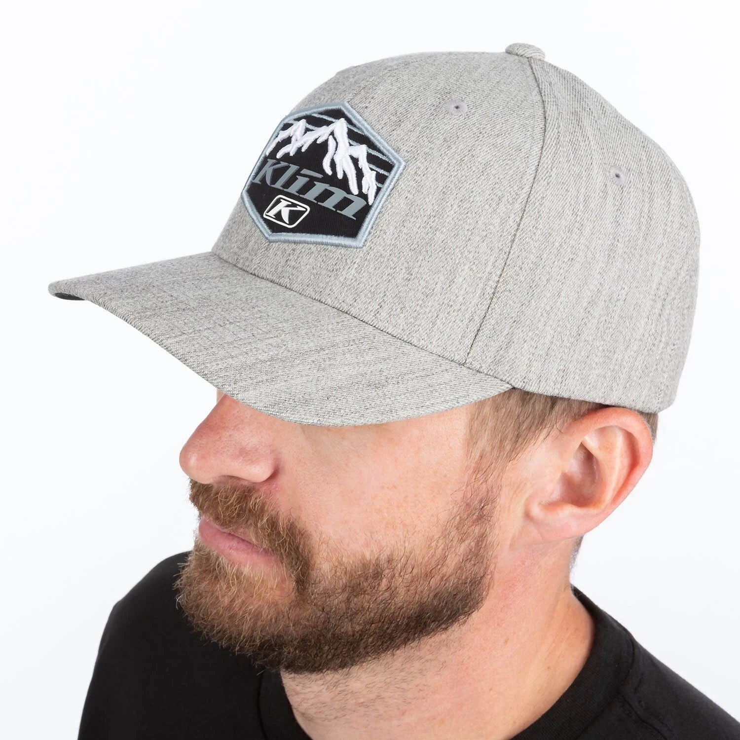Klim Glacier Hat Gray Heather - Black - Negru
