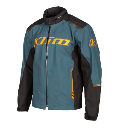 KLIM Enduro S4 Jacket Petrol - Strike Orange - Image 1