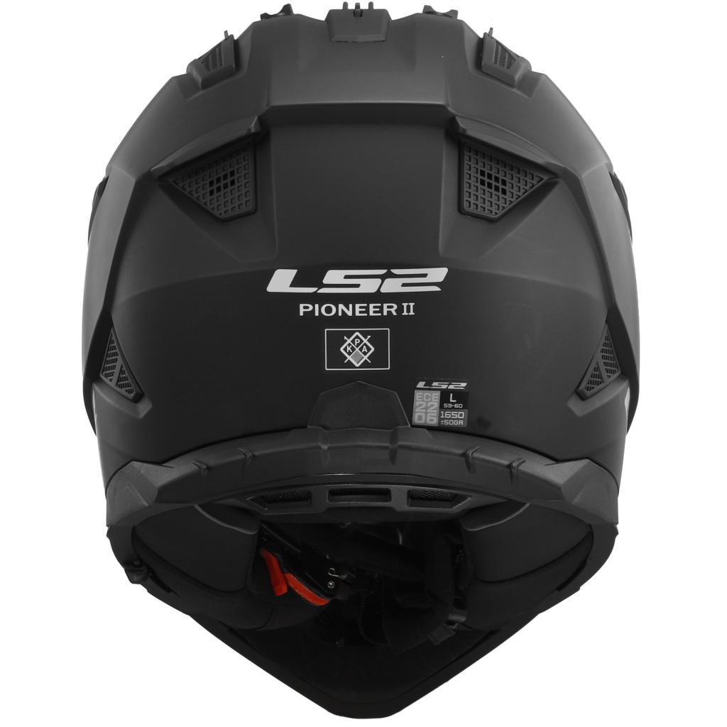 LS2 MX702 PIONEER II MATT BLACK-06 3XL - Image 3