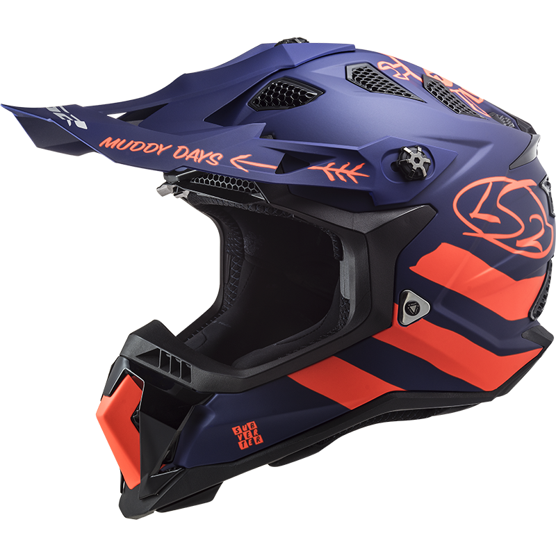 LS2 MX700 SUBVERTER CARGO MATT BLUE FLUO - Image 1