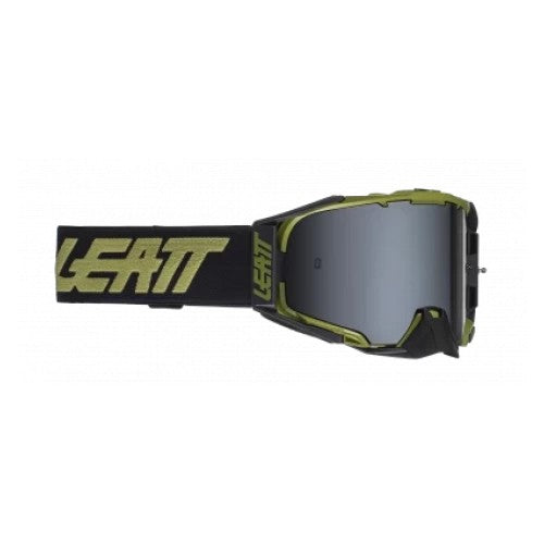 LEATT GOGGLE VELOCITY 6.5 DESERT SAND/LIME PLATINUM 28% - Image 1