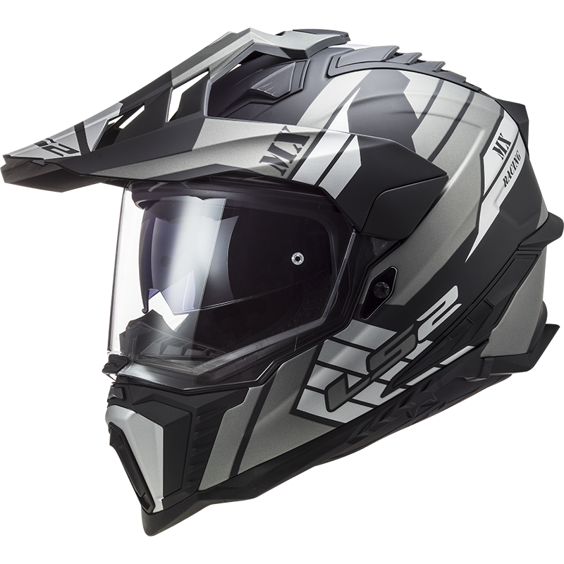 LS2 MX701 EXPLORER ATLANTIS MATT TITANIUM - Image 1
