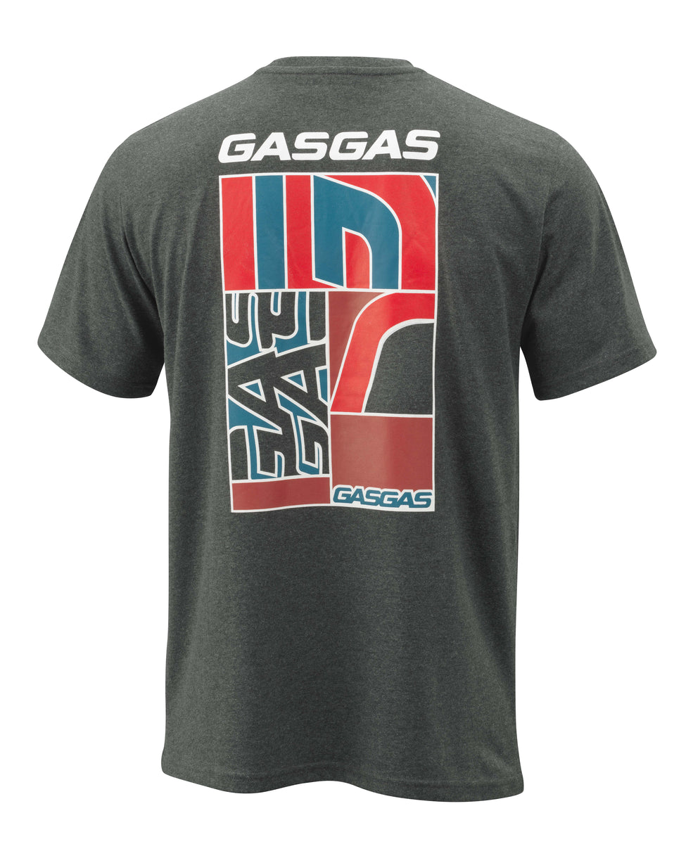 GasGas FULL GAS TEE GREY - Gri
