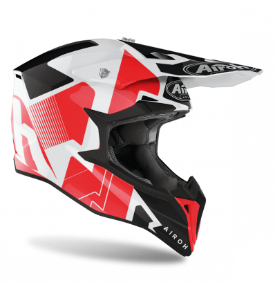 AIROH WRAAP RAZE RED GLOSS - Image 2