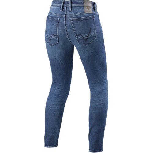 REV'IT! Piston 3 Skinny Medium Blue Used L34 - Albastru