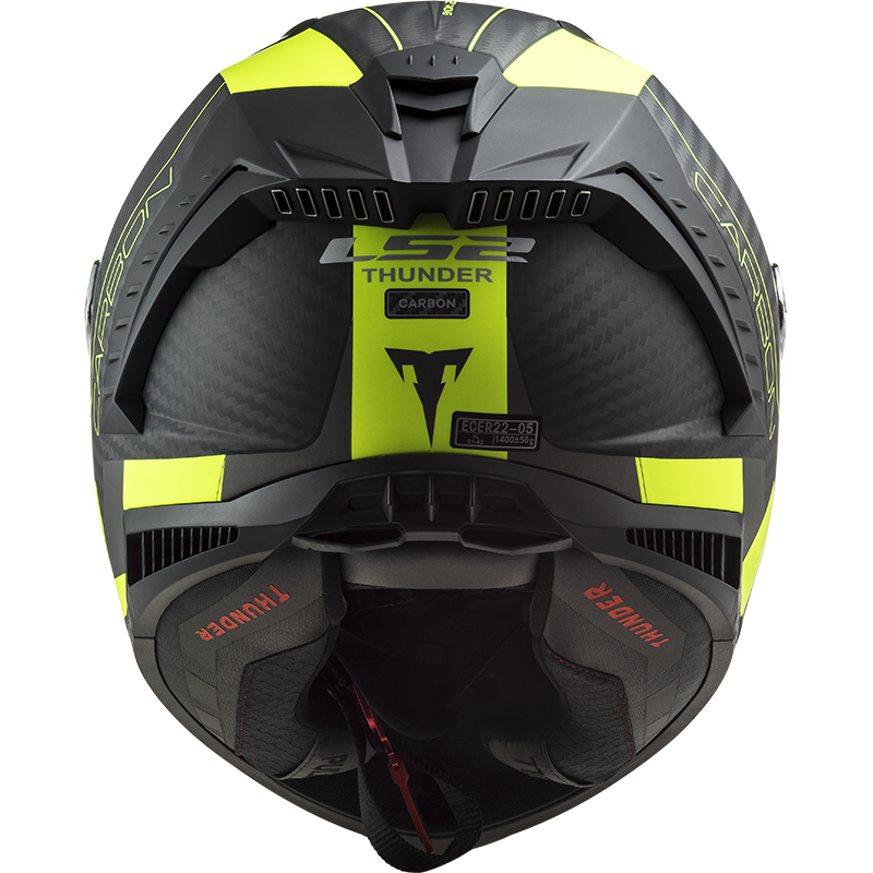 LS2 FF805 THUNDER C RACING1 MATT H-V YELLOW - Image 14