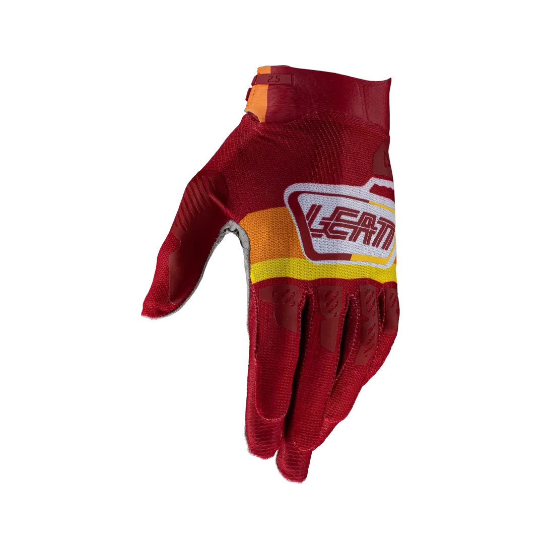 Leatt Glove Moto 2.5 X-Flow PitBoard Ruby - Image 1