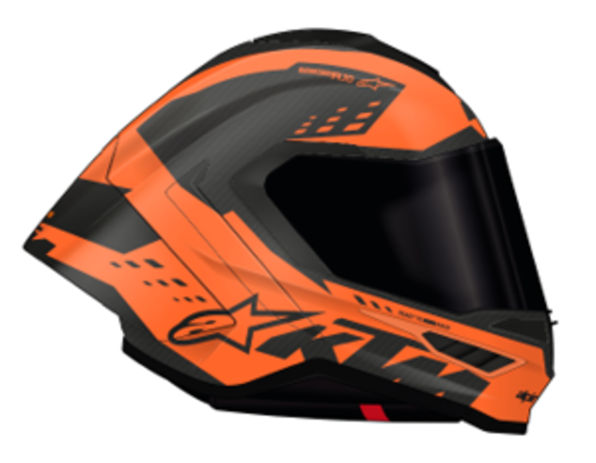 KTM SUPERTECH R10 CARBON HELMET - Image 1