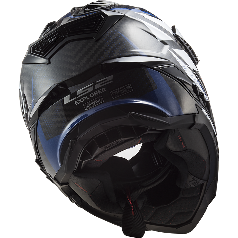 LS2 MX701 EXPLORER C FOCUS G.BLUE WHITE RED - Image 2