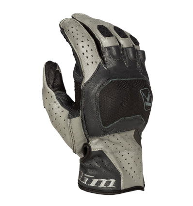 KLIM Badlands Aero Pro Short Glove Monument Gray - Image 1