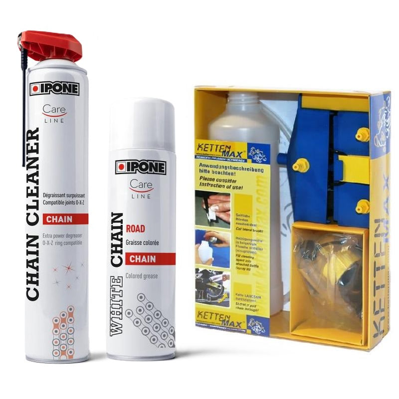 IPONE KETTENMAX / IPONE - Kit curatare + ungere lant, varianta ROAD