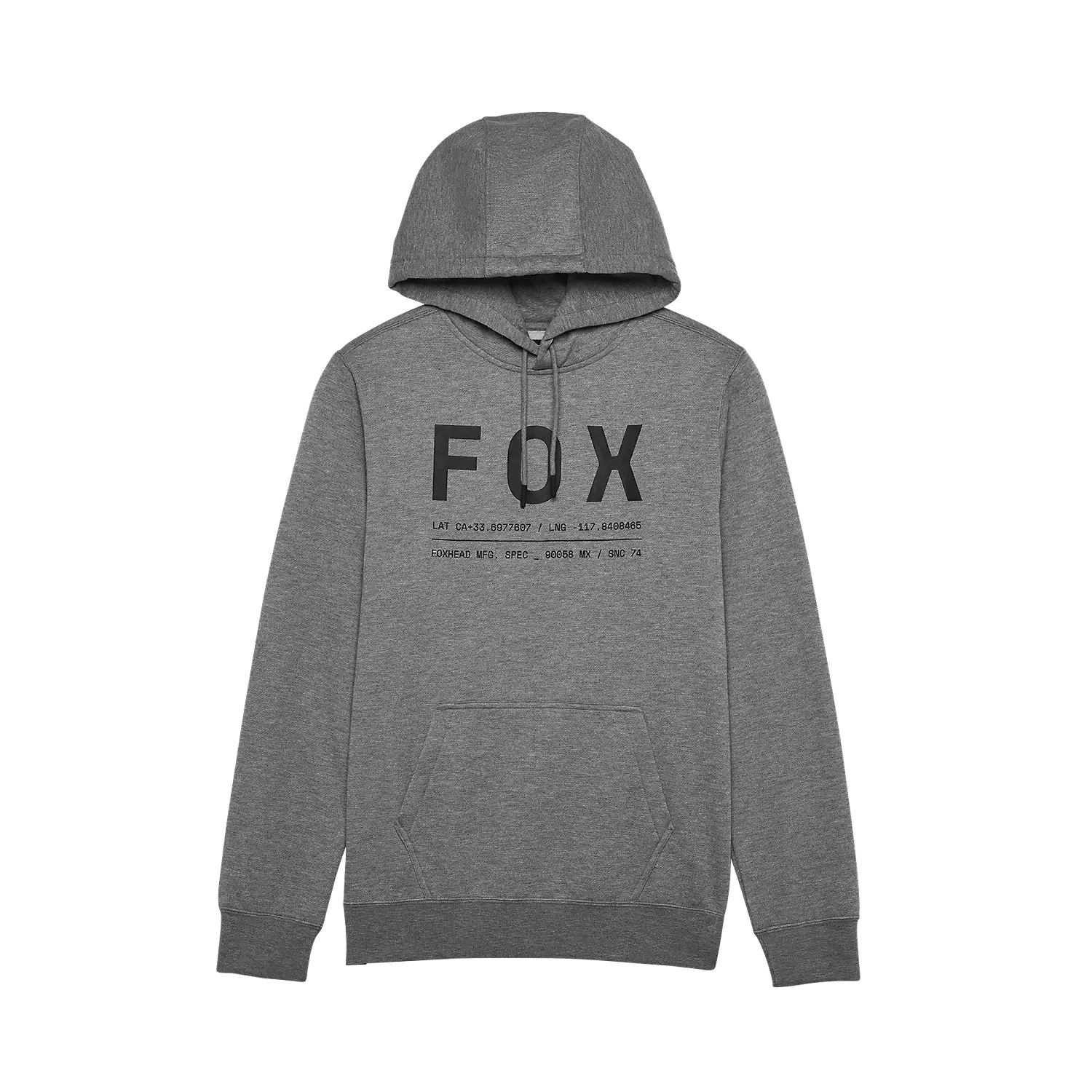 Fox Racing Non Stop Fleece Po - Gri