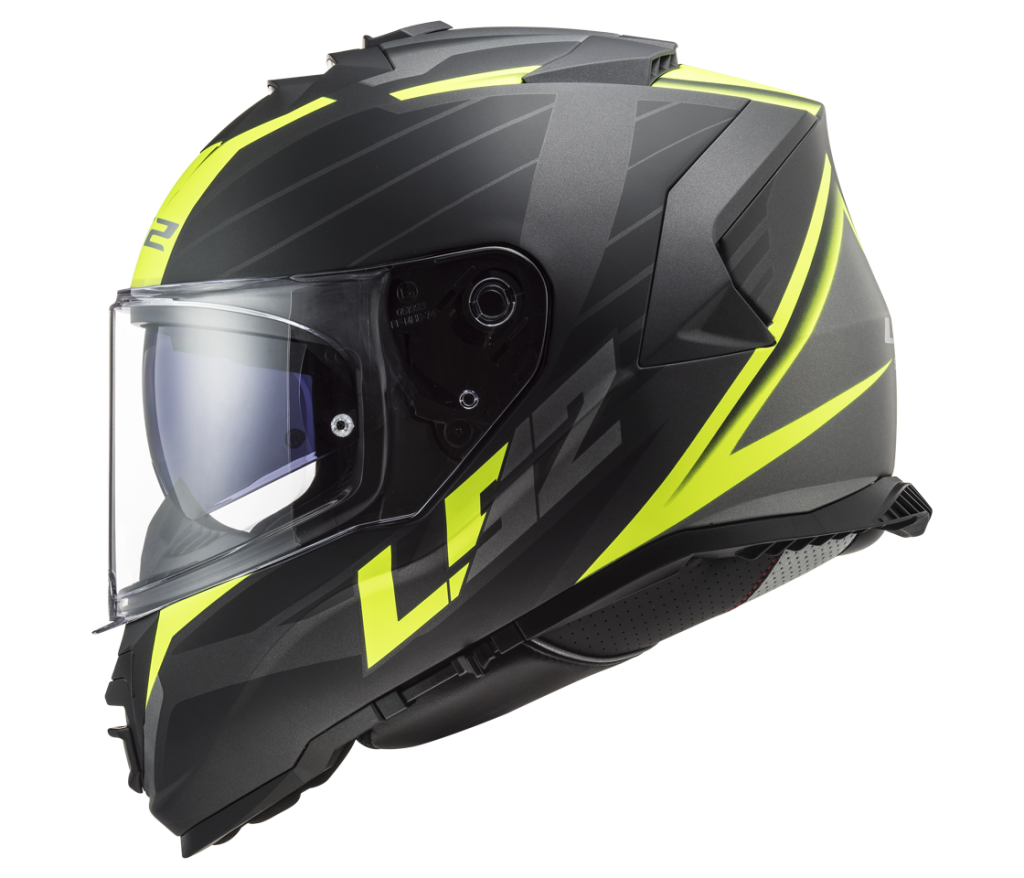 Ls2 Ff800 Storm Nerve - Negru/Galben