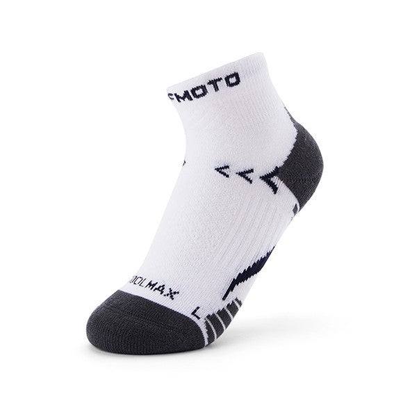 Sosete scurte copii CFMOTO albe