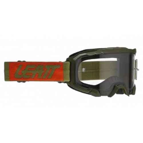 LEATT GOGGLE VELOCITY 4.5 FOREST/LIGHT GREY 58% - Image 1