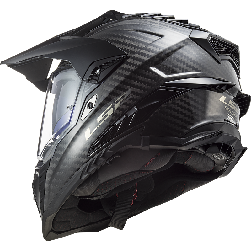 LS2 MX701 EXPLORER C GLOSS CARBON - Image 7