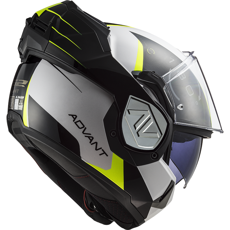 LS2 FF906 ADVANT CODEX WHITE BLACK-06 - Image 2