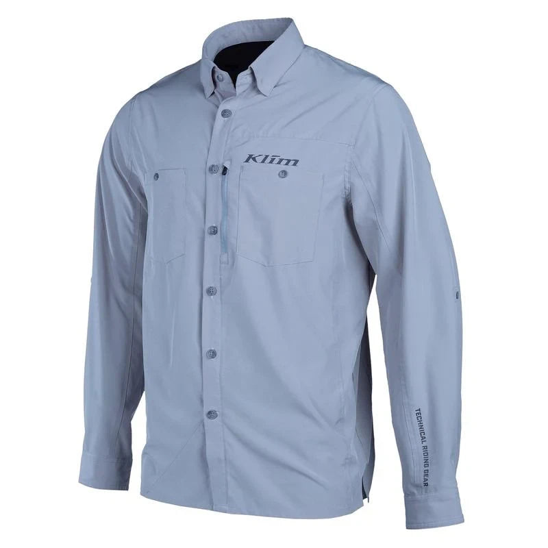 Klim Basecamp LS Shirt Monument Gray - Image 1