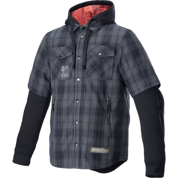 Alpinestars MO.ST.EQ TARTAN SHIRT Gri inchis/Negru - Image 1