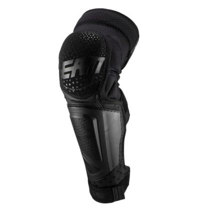 LEATT KNEE & SHIN GUARD 3DF HYBRID EXT BLACK - Image 1