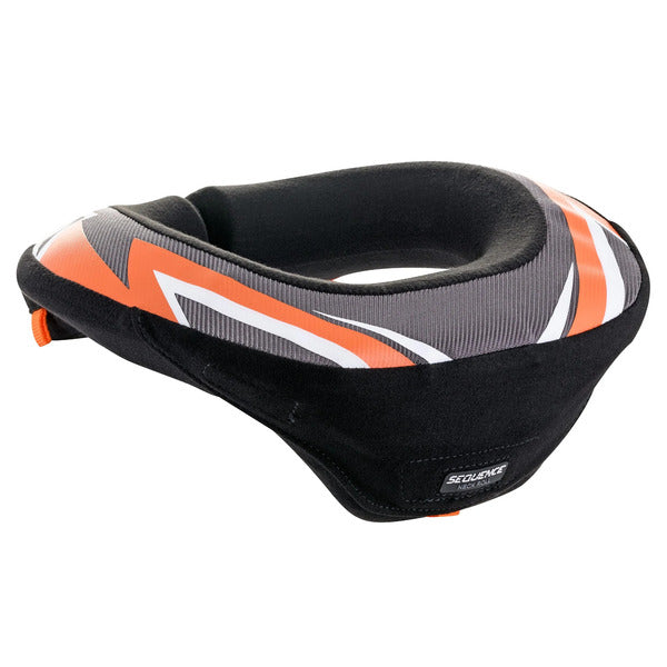 Alpinestars Sequence Youth Neck Roll S M - Negru/Portocaliu