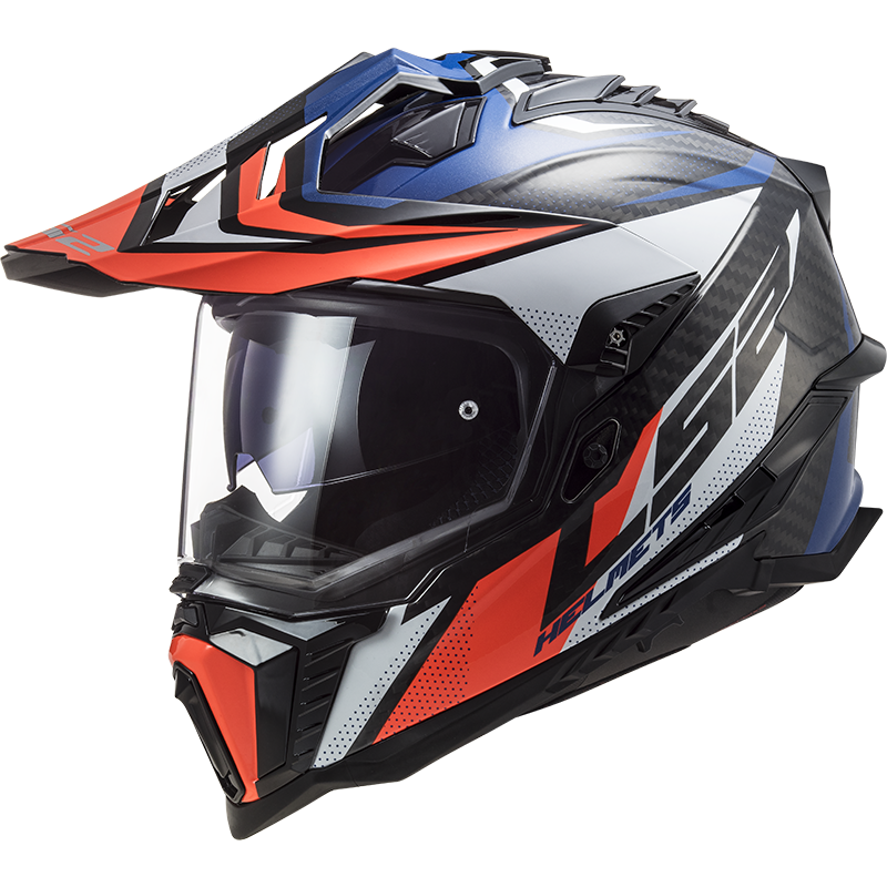 LS2 MX701 EXPLORER C FOCUS G.BLUE WHITE RED - Image 1