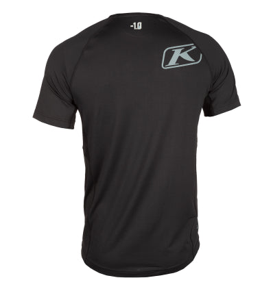 KLIM Aggressor -1.0 Short Sleeve Black - Image 2