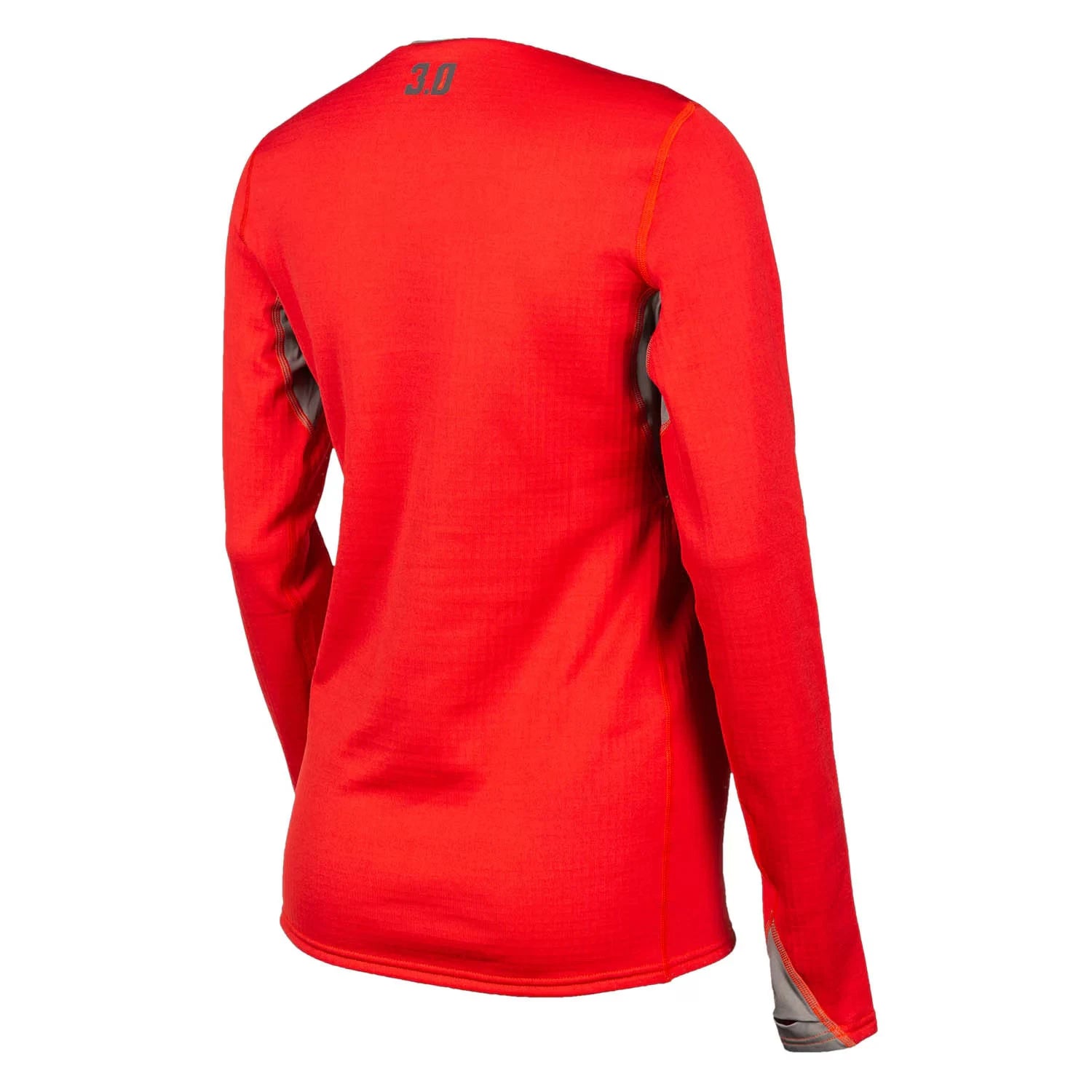 Klim Solstice Shirt 3.0 Chili Pepper - Castlerock Gray - Image 2