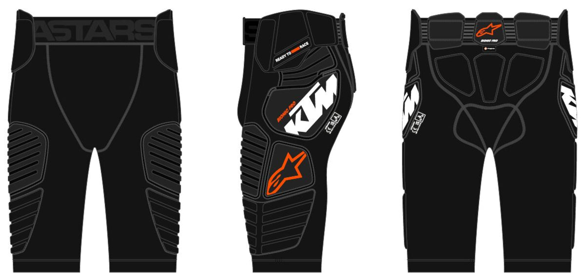 KTM BIONIC PRO PROTECTOR SHORTS - Image 1