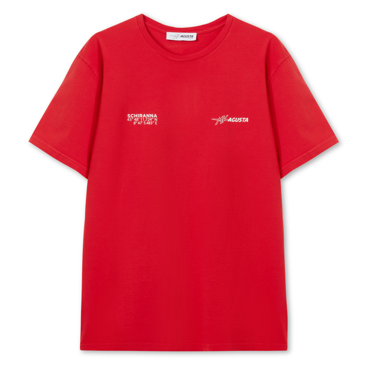 MVAgusta MV Agusta City Logo T-shirt - Red - Image 1