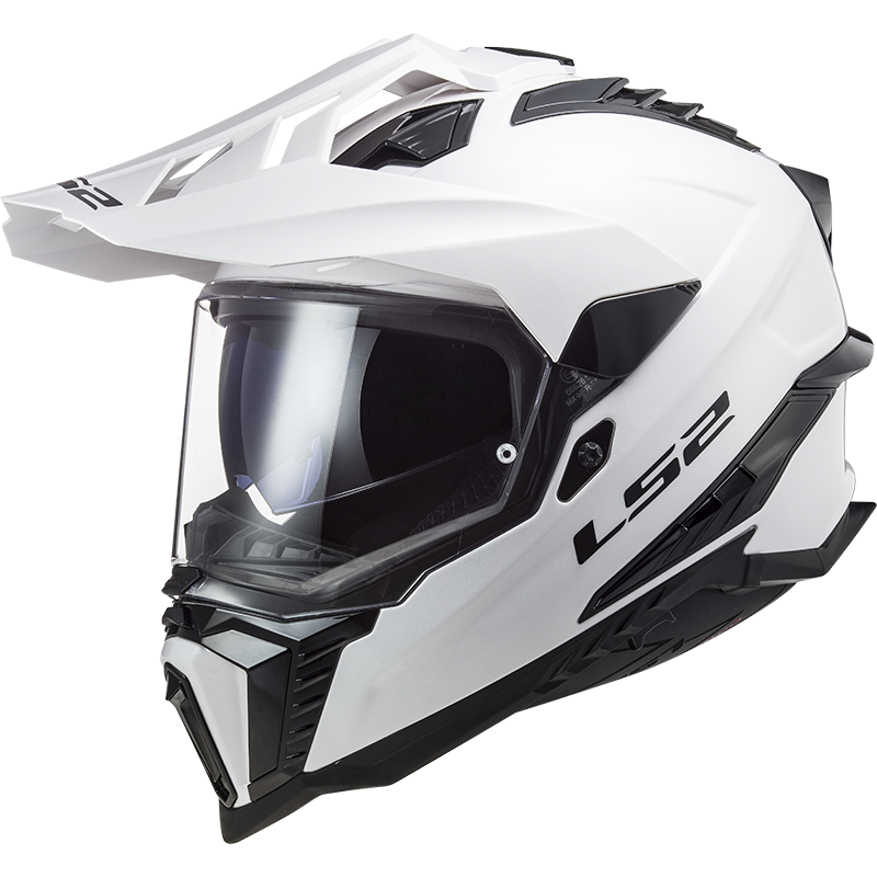 LS2 MX701 EXPLORER SOLID WHITE-06 - Image 1