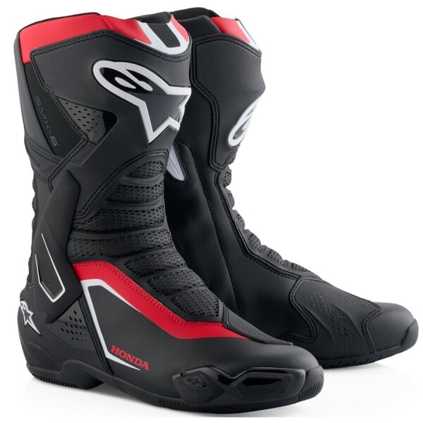 ALPINESTARS SMX-6 V3 HONDA Negru/Alb/Rosu - Image 1