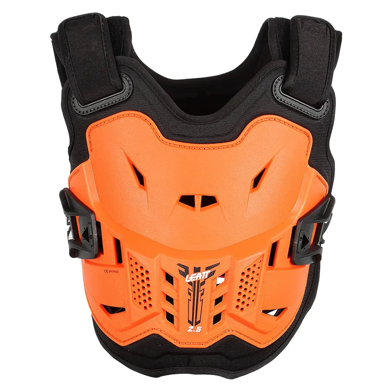 Leatt Chest protector 2.5 Mini Org/Blk #110-134cm - Image 1