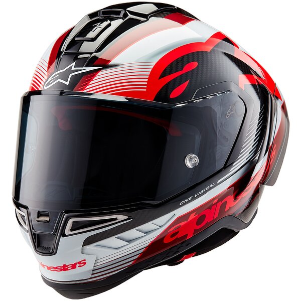 Alpinestars Supertech R10 Team - Alb/Rosu