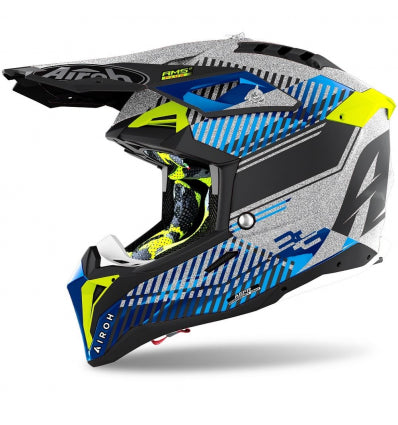 Airoh Airoh Aviator 3 Wave Chrome 2021 - Gri