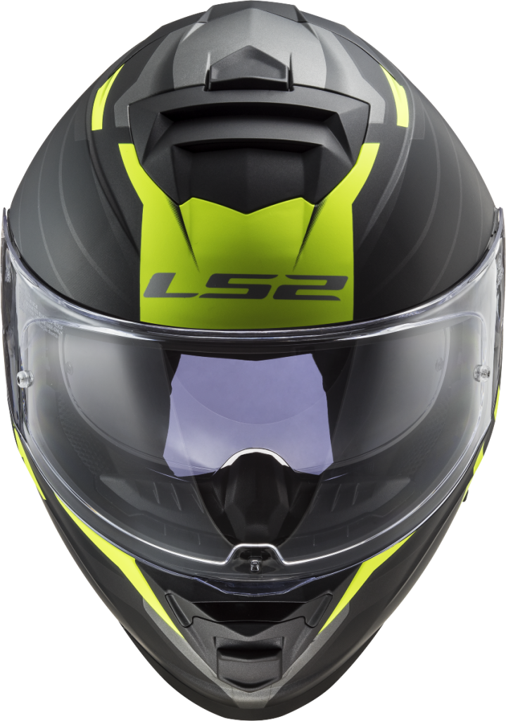 LS2 FF800 STORM II NERVE M.BLACK H-V YELLOW-06 - Image 15