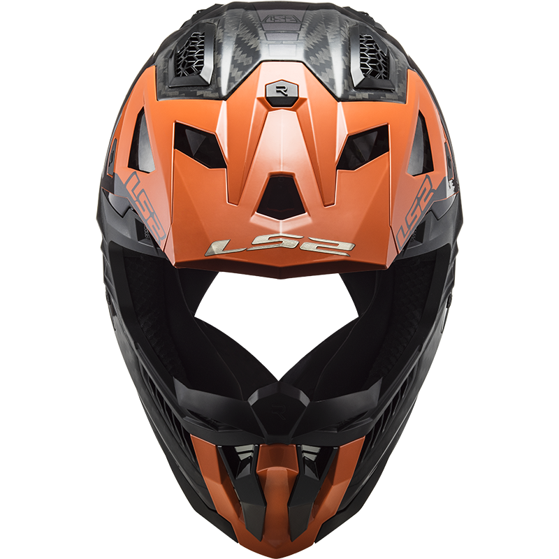 Ls2 Mx703 C X Force Victory 06 - Gri/Portocaliu