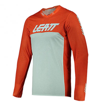Leatt Jersey Moto 5 5 Ultraweld - Negru/Portocaliu