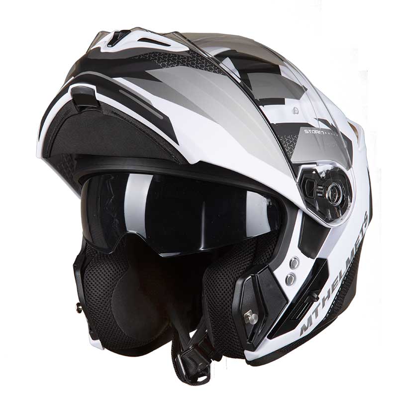 MT Helmets - STORM Drone - Grey White