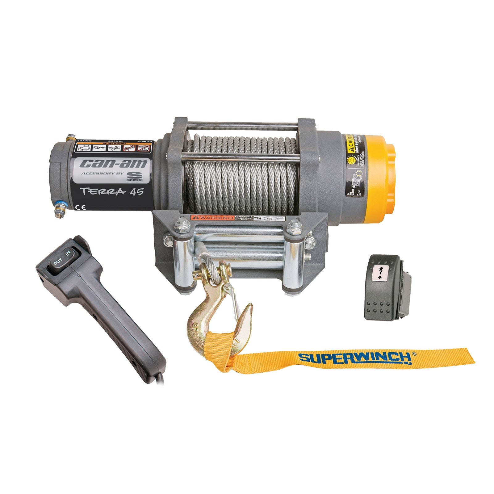 Can-am Bombardier Troliu Can-Am Terra 45 de SuperWinch