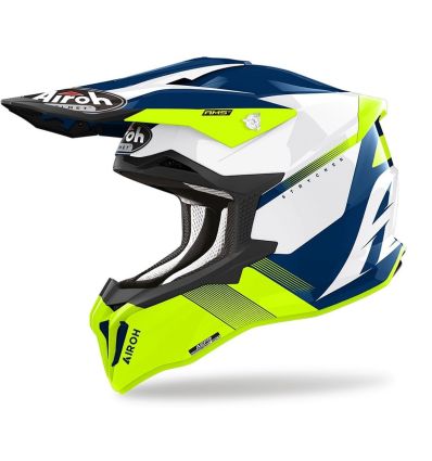 AIROH CASCA STRYCKER BLAZER YELLOW GLOSS - Image 1