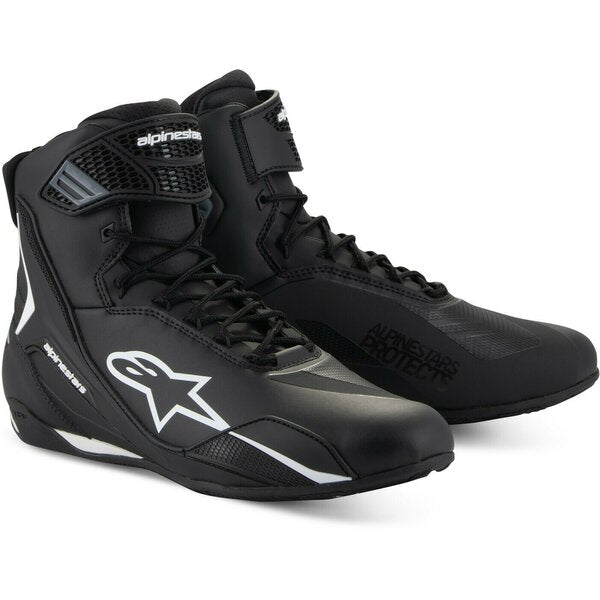 ALPINESTARS FASTER-4 - Negru/Alb