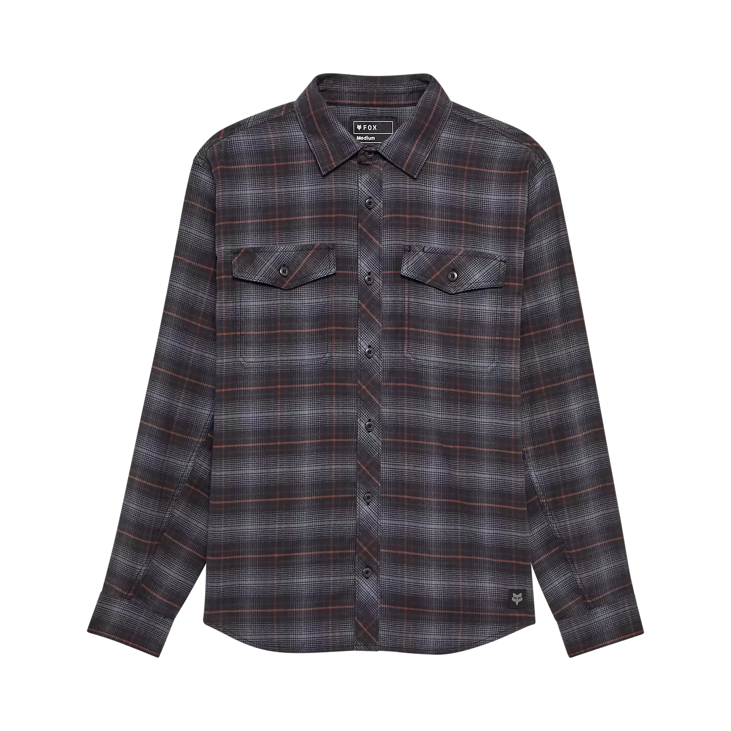 Fox Racing Survivalist Stretch Flannel Ls - Negru
