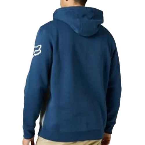 Fox Kawi Stripes Po Fleece - Gri Inchis/Albastru Inchis