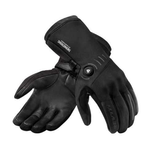 REV'IT! Freedom H2O Heated Gloves Black - Image 1